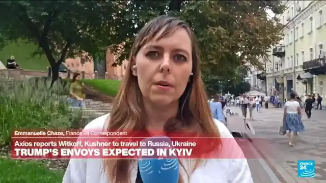 Video thumbnail for On the ground: Russian drone strikes Ukraine security service headquarters in Kyiv
