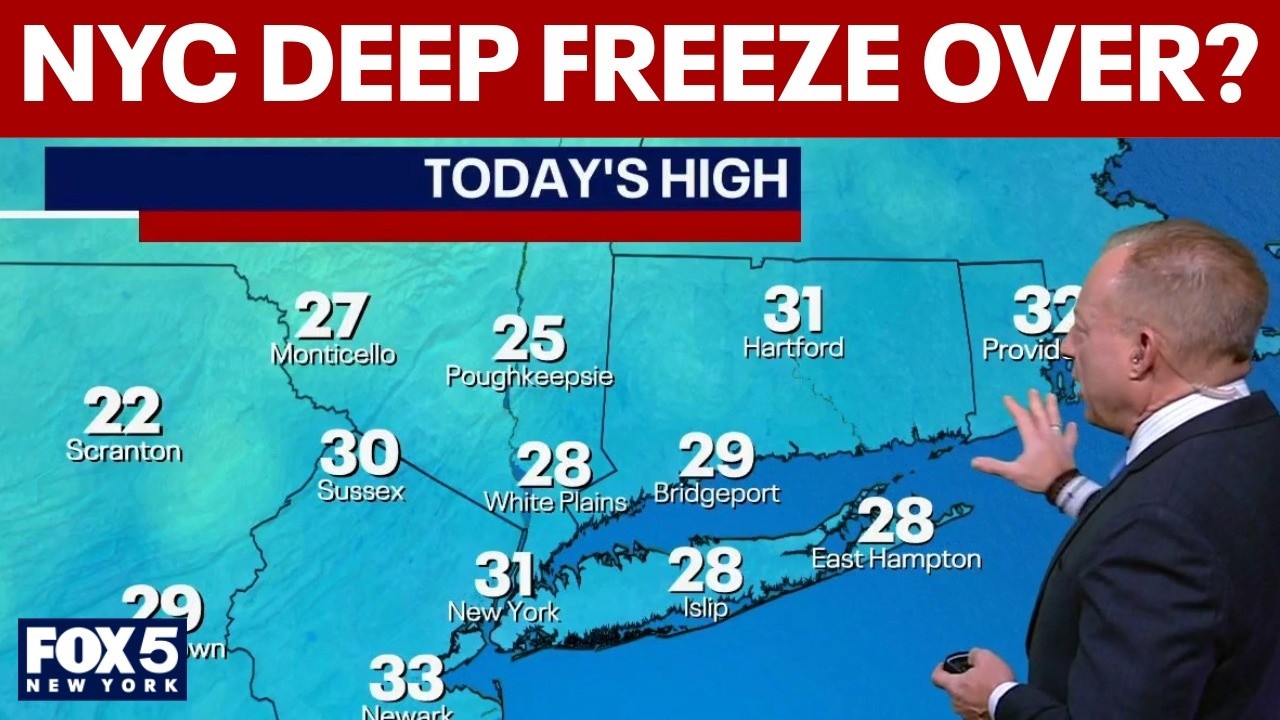 Video thumbnail for Is the deep freeze in NYC over?