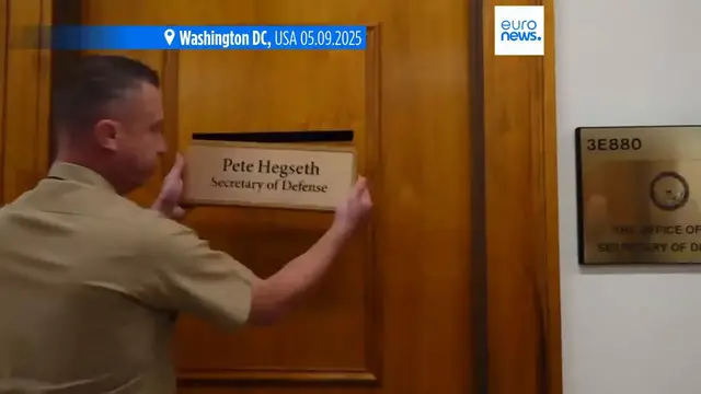 'Video thumbnail for Journalists forced to obtain approval to publish stories in new Pentagon restrictions'
