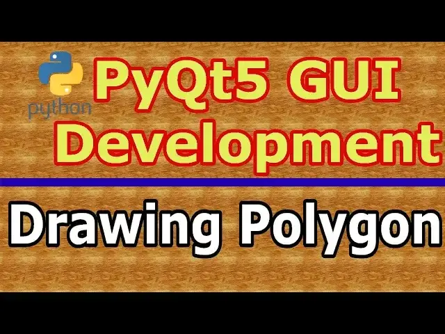 'Video thumbnail for How To Draw Polygon In Python With PyQt5 (QPainter Class)'