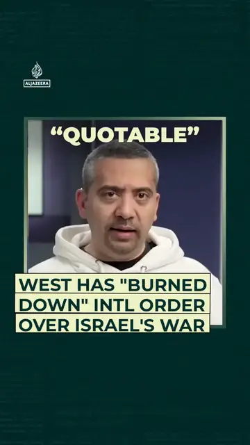 'Video thumbnail for West has “burned down” INTL order over Israel’s war'