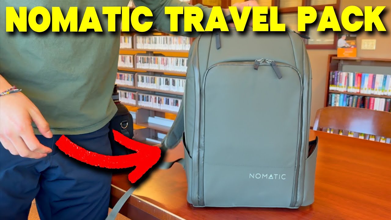 Video thumbnail for Fitting Things In My Nomatic Travel Tech Bag
