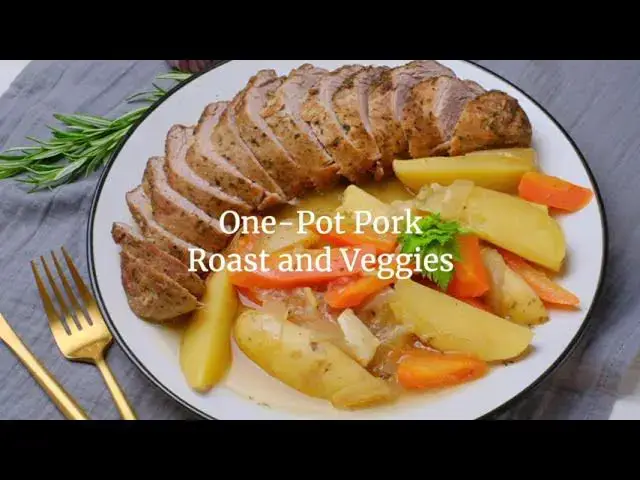 Video thumbnail for One-Pot Pork Roast and Veggies | Easier Eats