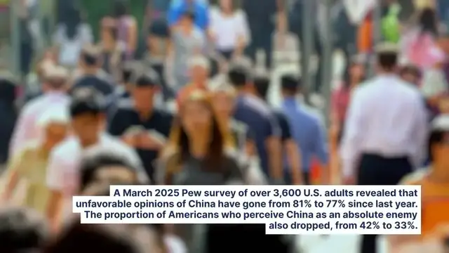 Video thumbnail for Fewer Americans Now View China As An Enemy Amid Shifting Opinions On Trade And Tariffs, Pew Survey Finds