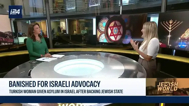 Video thumbnail for Turkish woman given asylum in Israel after pro-Israel advocacy