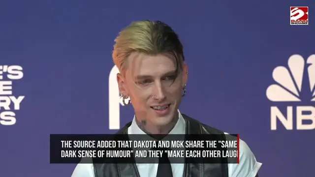 Video thumbnail for Dakota Johnson and MGK 'haven’t put a label on their relationship'