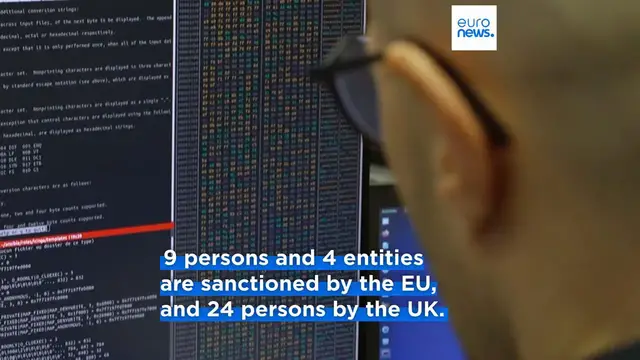 Video thumbnail for EU-UK sanctions target Russia over Europe-wide 'vast cyber campaign'