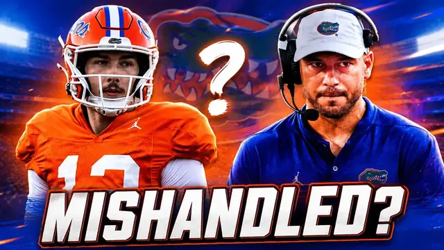 Video thumbnail for They Say Florida MISHANDLED the QB Battle... Our Reaction