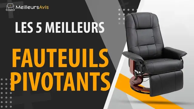 Video thumbnail for ⭐️ MEILLEUR FAUTEUIL PIVOTANT - Avis & Guide d'achat (Comparatif 2021)
