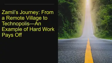 'Video thumbnail for A Village Boy Remarkable Journey: From Village to Successful Entrepreneur'