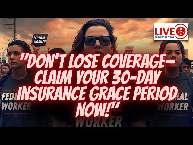 'Video thumbnail for Washington Offers 30 Day Insurance Grace Period to Support Federal Workers During Shutdown'