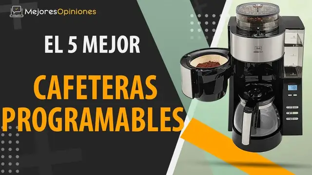 Video thumbnail for ⭐️ MEJOR  CAFETERA PROGRAMABLE - Reseñas y Guía de compra (Comparativa 2021)
