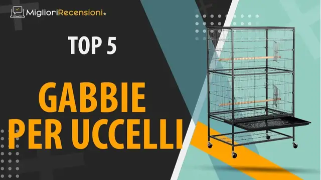 Video thumbnail for ⭐️ MIGLIORE GABBIA PER UCCELLI - Consigli e Guida all'acquisto (Comparativo 2021)