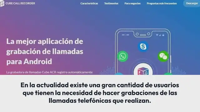 Video thumbnail for Mejores aplicaciones para grabar llamadas