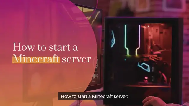 Video thumbnail for How to make a Minecraft server