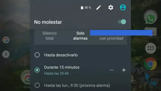 Video thumbnail for Cómo activar y desactivar el modo No molestar en Android
