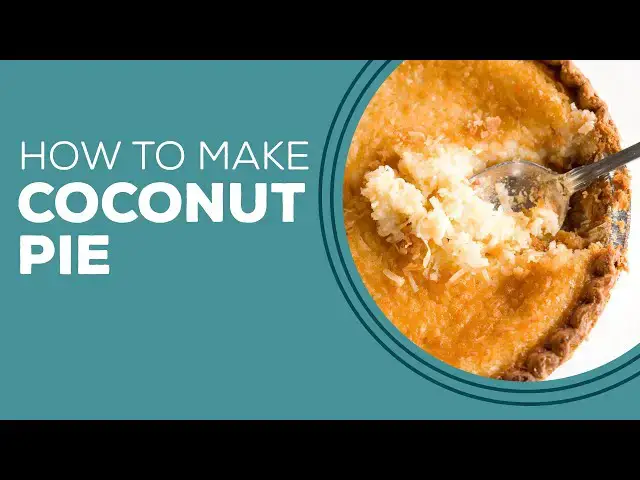 Video thumbnail for Blast from the Past: Coconut Pie Recipe | Easter Dessert Ideas