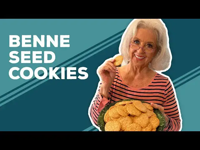 Video thumbnail for Love & Best Dishes: Benne Seed Cookies Recipe | Sesame Seed Recipes | Benne Seed Wafer
