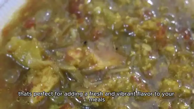 Video thumbnail for green salsa recipe