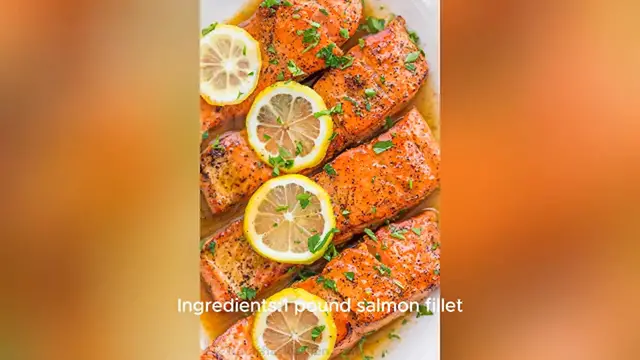 Video thumbnail for lemon salmon recipe