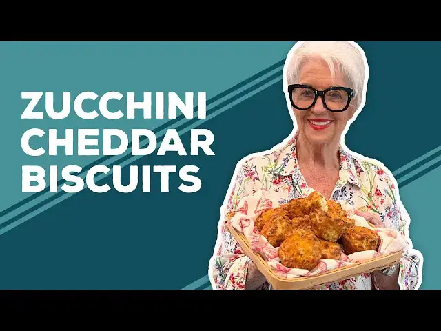 Video thumbnail for Love & Best Dishes: Zucchini Cheddar Biscuits Recipe | Zucchini Muffins without Eggs