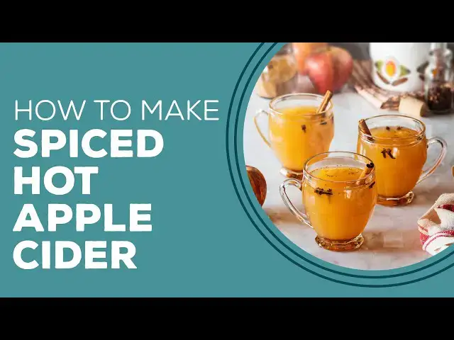 Video thumbnail for Blast from the Past: Spiced Hot Apple Cider Recipe | Cozy Fall Drinks to Make at Home