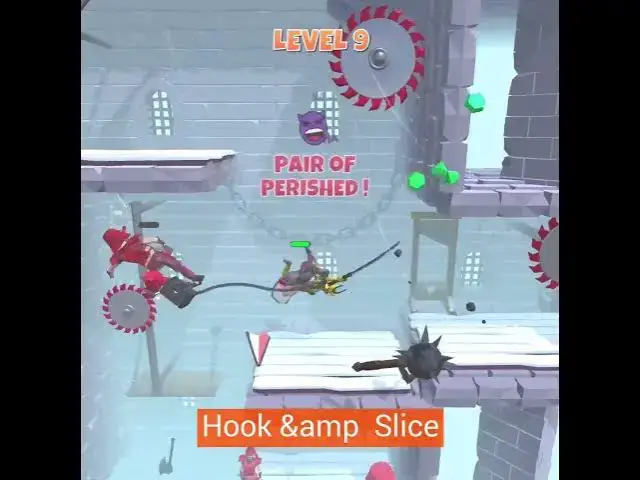 Video thumbnail for Hook &amp  Slice #browsergame #fightinggames #physicsgames #mousegames #actiongames