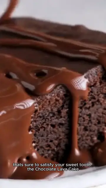'Video thumbnail for chocolate lava cake recipe'