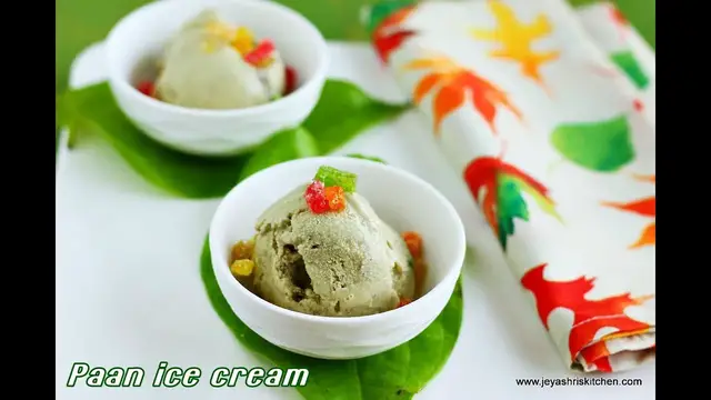Video thumbnail for Paan ice cream