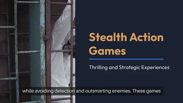 Video thumbnail for Stealth Action Games