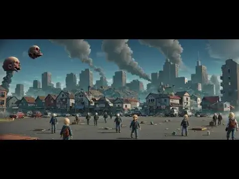 Video thumbnail for Apocolyptic city from the future