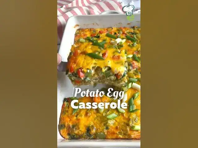 Video thumbnail for Easy Potato Egg Casserole | Heart-Healthy, Low Sodium Breakfast #short #breakfastcasserole