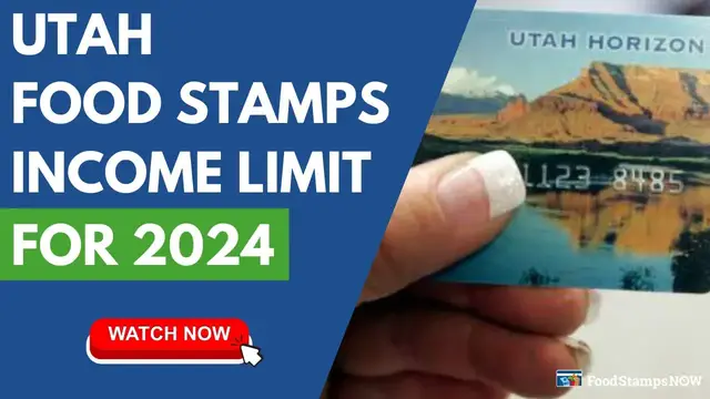 Video thumbnail for Utah Food Stamp Income Limits for 2024