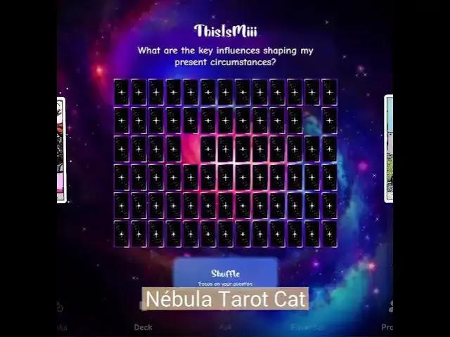 Video thumbnail for Nébula Tarot Cat #browsergame #mousegames #magicgames #mobilegames #cardgames #casualgames