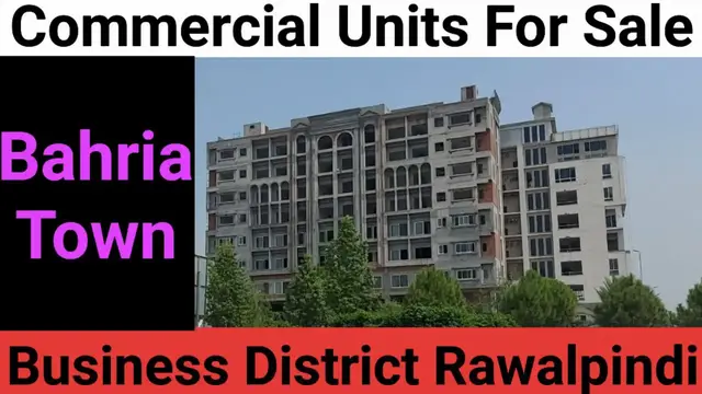 Video thumbnail for Commercial Units For Sale | Business District | Bahria Town Rawalpindi Phase 8 |