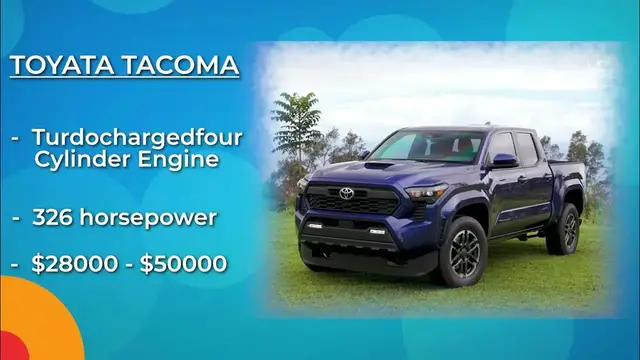 'Video thumbnail for 2024 Toyota New Models Pickup Trucks, SUVs, Cars and their Engine Specifications'