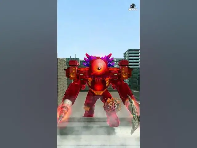 Video thumbnail for UPGRADE DRILL TITAN VS SCIENTIST TITAN - SBJ TV #skibiditoilet #shorts #gmod