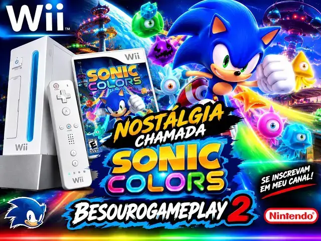 Video thumbnail for SONIC COLORS...DIRETO DO NINTENDO WII!