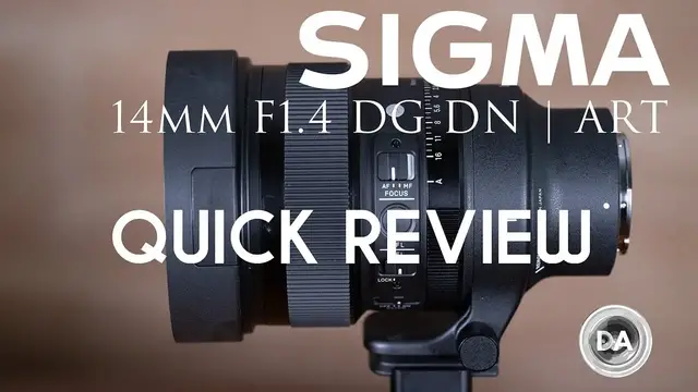 Video thumbnail for Sigma 14mm F1.4 DN ART Quick Review  | The Astro Monster