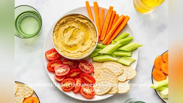 Video thumbnail for hummus recipe without tahini