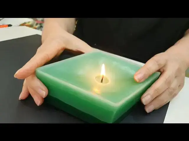 Video thumbnail for Como Corrigir o Afundamento da parafina na vela