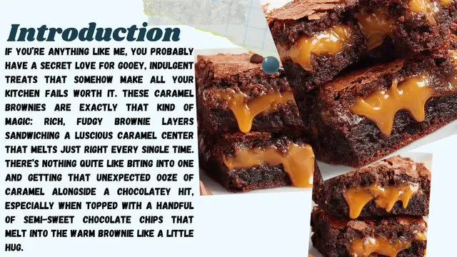 Video thumbnail for Gorgeous Caramel Brownies That Will Melt Your Heart in Every Bite