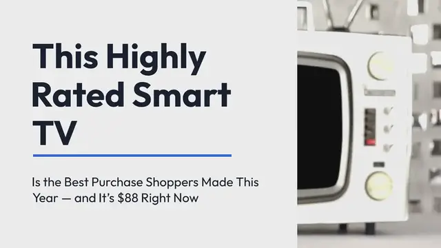 Video thumbnail for "Top-Rated Onn. 32-Inch Smart TV Only $88 at Walmart — Over 25,000 Five-Star Reviews!"