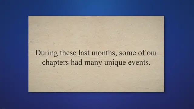 'Video thumbnail for How To Set A Smart Goal And Other Area Chapter Events Highlights'
