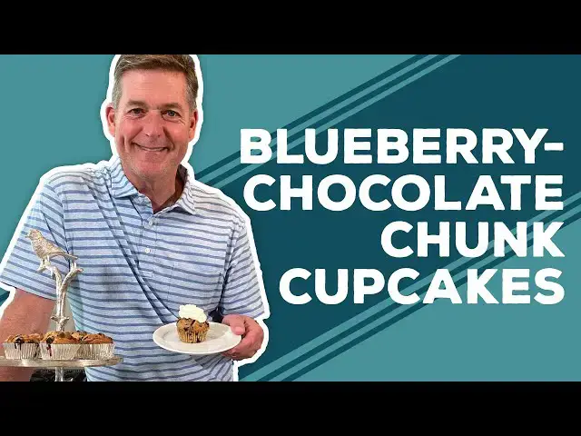 Video thumbnail for Love & Best Dishes: Blueberry-Chocolate Chunk Cupcakes Recipe