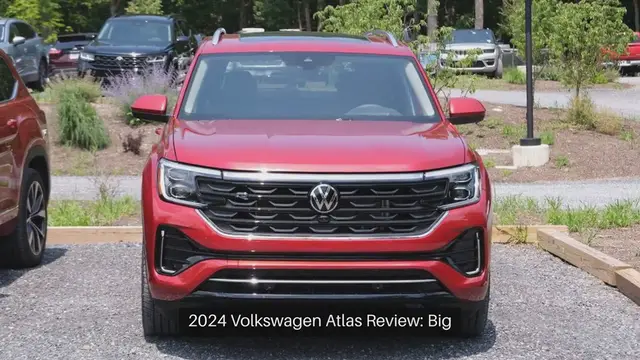 Video thumbnail for The 2024 Volkswagen Atlas Review: Big Space, More Luxury, Better Engine