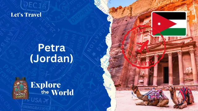 Video thumbnail for Let's travel to Petra (Jordan) | The Backpack Diaries