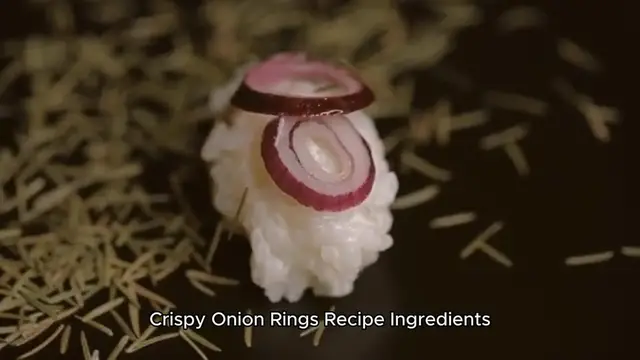 Video thumbnail for onion ring recipe