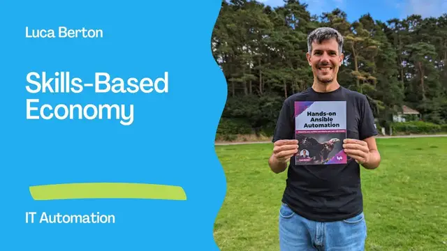 Video thumbnail for A Journey with Luca Berton in the Skills-Based Economy — IT Automation