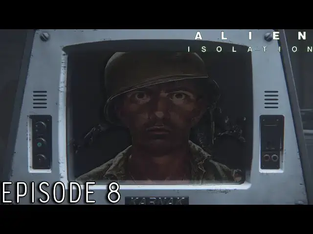 'Video thumbnail for He's right behind me...Isn't he?| Alien: Isolation (8)'